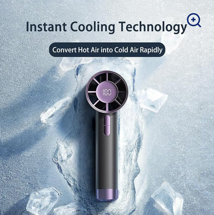 Portable Hurricane Handheld Fan
