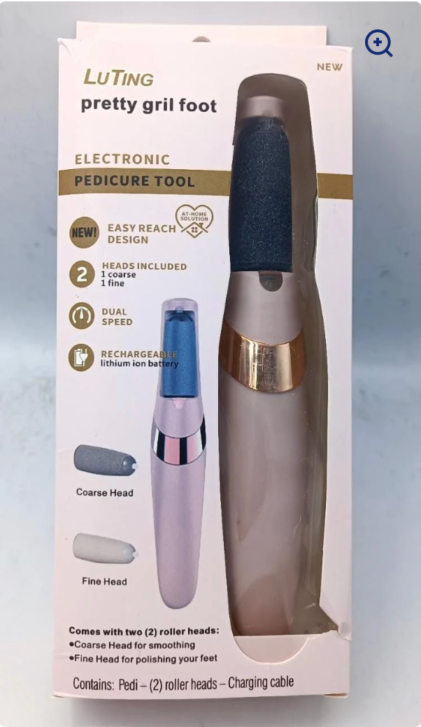 Electric Pedicure Foot File Callus Remover
