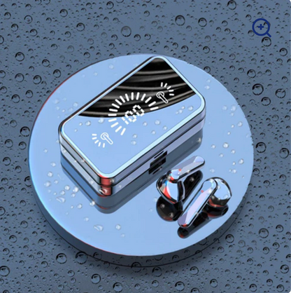 Wireless Bluetooth Earphone In-ear Super Long Standby Wireless Headsets With Mic LED Stereo Audio Sport Earbuds